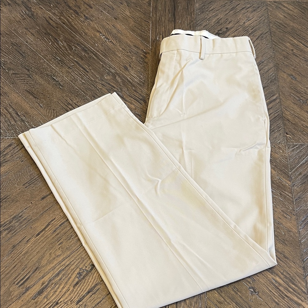Men's Classic Khaki Chinos - Cream